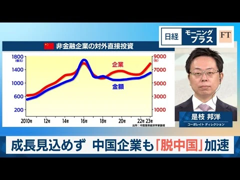 画像 企業の脱中国加速