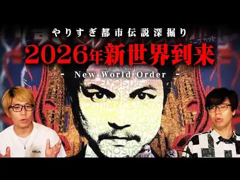 画像 やりすぎ都市伝説で伝えられなかった2026年「New World Order」の真相