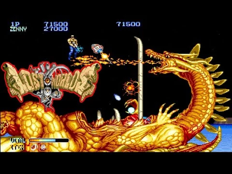 画像 レトロゲーム　カプコン『ロストワールド』（1988年）