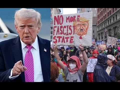 画像 トランプ大統領は「ノー・キングス」抗議運動について最も恐れていたニュースを受け取る