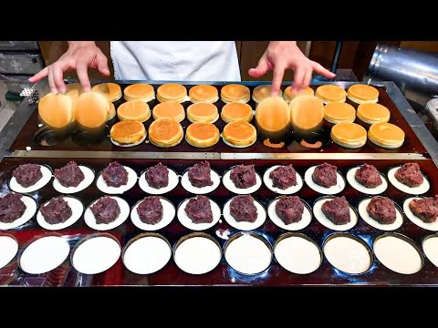 画像 驚異的な職人技！1日に3,000個売れる大人気の今川焼！御座候｜大阪