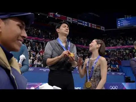 画像 【りくりゅうの快挙に解説も涙】三浦璃来/木原龍一ペア「失意のSPから逆転の金メダル」【フィギュアスケートペア フリースケーティング】ミラノ・コルティナ五輪