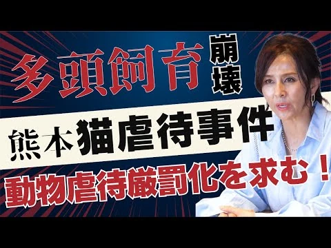 画像 【前代未聞の多頭飼育崩壊】熊本市猫虐待事件 150匹以上の死骸も 動物保護団体所属の女性が何故...