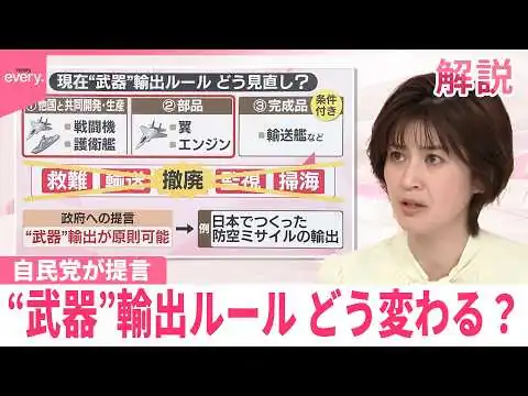 画像 武器の輸出ルール どう変わる？
