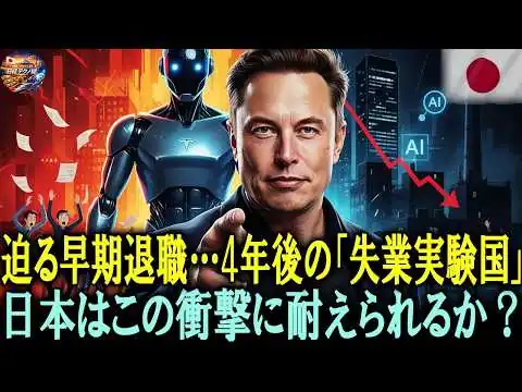 画像 【衝撃】イーロン・マスクの宣戦布告。2030年、世界が日本の「大リストラ」に注目する理由