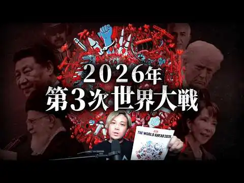 画像 ※取り返しがつかないかもしれません。2026年、仕組まれた世界大戦【 都市伝説 エコノミスト2026 予言 】