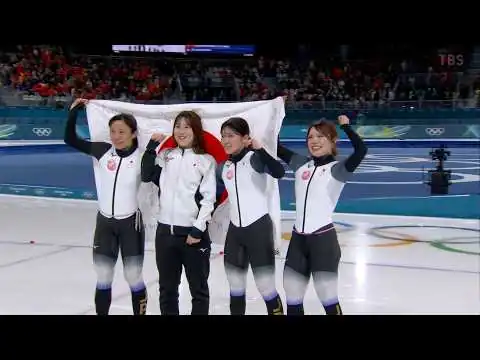 画像 【解説も立ち上がって祝福】女子団体パシュート！3大会連続のメダル【ミラノ・コルティナ五輪】