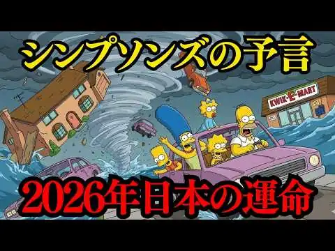 画像 【2026年中国崩壊説】シンプソンズが描いた日本と中国の未来が不気味に一致している理由【 都市伝説 予言 ミステリー スピリチュアル 予知能力 】
