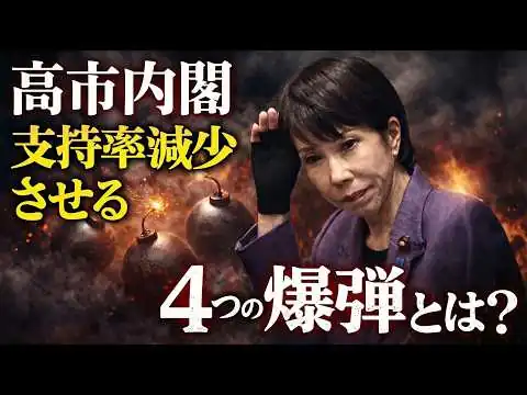 画像 高市内閣支持率減少。安冨歩東京大学名誉教授。一月万冊清水