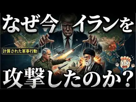 画像 【緊急解説】なぜ今アメリカとイスラエルは”イラン”を攻撃したのか？