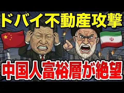 画像 イランの報復攻撃がドバイに直撃、中国人富裕層が他国富裕層より絶望的な状況に…