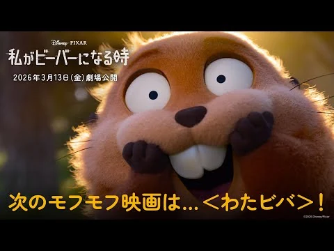 画像 「私がビーバーになる時」次のモフモフ映画は…＜わたビバ＞🦫！|2026年3月13日（金）劇場公開