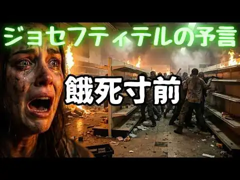 画像 【ジョセフ・ティテルの予言】⚠️【食料備蓄を今すぐ始めろ】霊が何年も警告し続けてきたグローバル食料危機がいよいよ現実になる⚠️サイキック予言