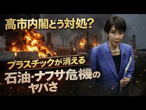 画像 生活が止まる？ガソリンより早く無くなるナフサ危機というヤバさ。京都大学教授・池亀彩。安冨歩東京大学名誉教授。一月万冊清水