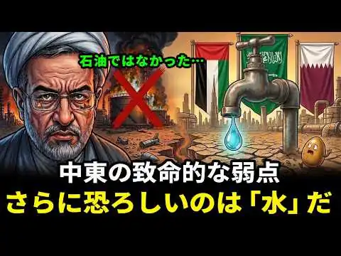 画像 石油ではなかった… 中東の致命的な弱点は「水」だ