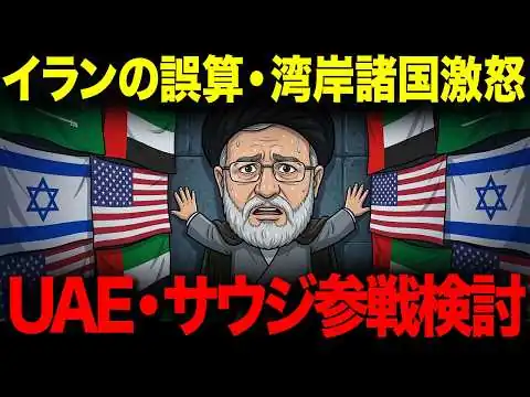 画像 “イランの誤算”UAE・サウジ参戦検討。ホルムズ封鎖から戦争拡大の原因