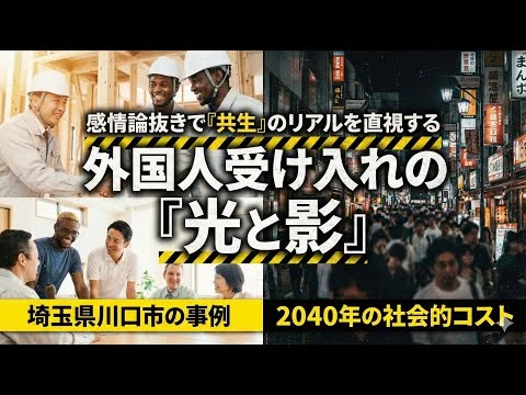 画像 移民受け入れは是か非か？日本が直面する労働力不足と多文化共生の課題
