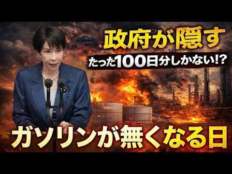 画像 衝撃！政府のウソ。日本の石油備蓄は100日分しかない！？元朝日新聞・記者佐藤章さんと一月万冊