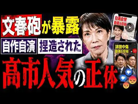 画像 暴露！捏造された高市人気の正体とは？この問題を風化させてはいけない理由とは？元朝日新聞・記者佐藤章さんと一月万冊
