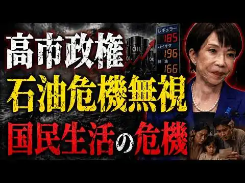 画像 石油ショックを無視。高市早苗によって、国民生活は完全に止まる！元朝日新聞・記者佐藤章さんと一月万冊