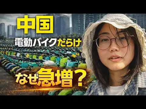 画像 中国で電動バイクが急増している理由…現地で見たリアル