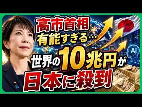 画像 高市首相、有能すぎる…世界の十兆円が日本に殺到