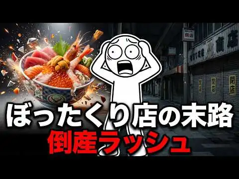 画像 「1万円丼」バブルの崩壊。なぜ外国人観光客は日本の有名観光地から消えたのか？