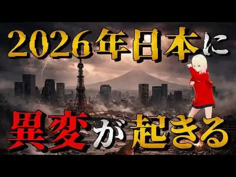 画像 【警告】2026年日本と世界を襲う異変！！火の馬の年に世界は分裂する！！1【予言】