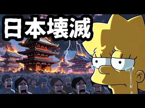 画像 【崩壊寸前】シンプソンズが予言したアメリカ終焉、次に沈むのは日本だ