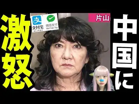 画像 片山さつきブチギレ！日本国内に作られる「中国経済圏」とマネロンの温床！日本の税金が消える…中国決済アプリの闇