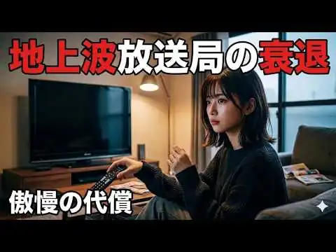 画像 地上波テレビはぜ没落したのか？傲慢が招いた経済的災害の全貌 