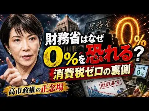 画像 【緊急検証】財務省はなぜ「消費税ゼロ」をここまで恐れるのか