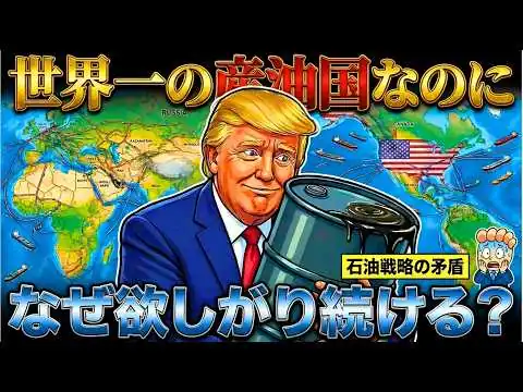 画像 【世界一の石油生産国なのに…】なぜアメリカは石油を欲しがり続けるのか？【資源大国の矛盾】