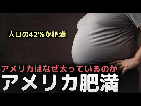 画像 「人口の42％が肥満」アメリカはなぜ太っているのか、アメリカの肥満