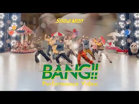 画像 Snow Man 'BANG!!' Performance Video