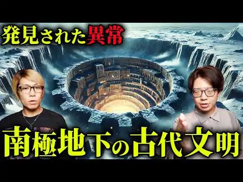 画像 NASAが捉えた明らかな異常。南極文明の存在を示す発見とは？【 都市伝説 】