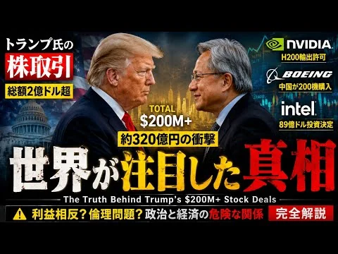 画像 💥トランプ氏の株取引総額320億円超…世界が注目した衝撃の実態とは
