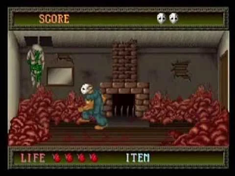 画像 スプラッターハウス（AC版）：ノーダメージクリア／SPLATTER HOUSE
