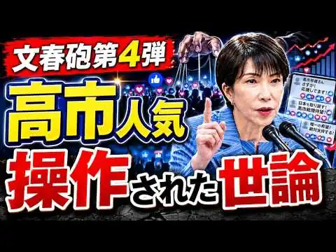 画像 高市人気は作られた！？「世論は作れる！」と高市動画作成者は断言。元朝日新聞・記者佐藤章さんと一月万冊