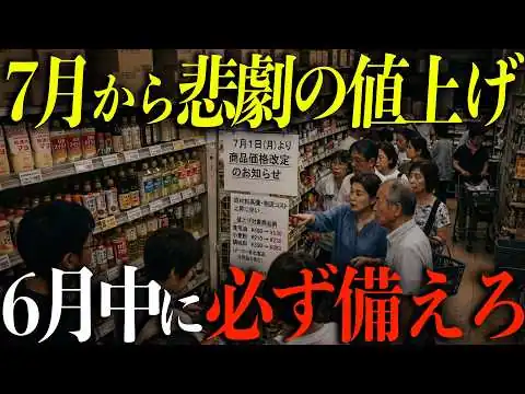 画像 【超緊急】2026年7月から値上げ確定！6月中に備蓄しておかないと必ず後悔する商品TOP10