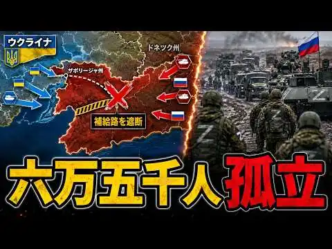 画像 【衝撃】ウクライナが“突破口”を封鎖…ロシア兵6万5千人が孤立へ