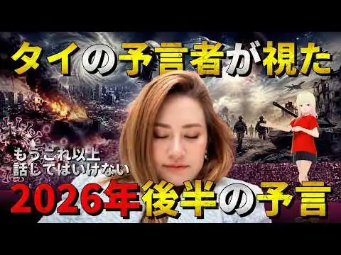 画像 【警告】タイの最強予言者が視た2026年！！モープライの2026年の予言がヤバすぎる！！【禁断】