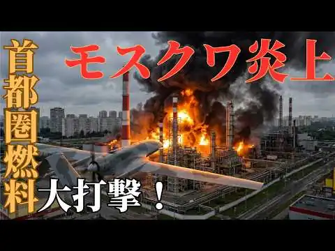 画像 モスクワ炎上…ウクライナが最大級の石油精製所を破壊　ロシア本土攻撃が新段階へ