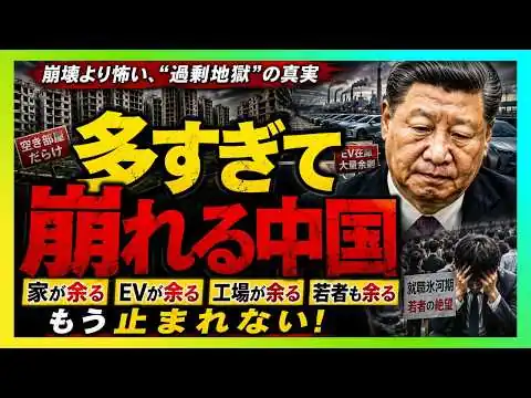 画像 【衝撃】中国経済が止まらない本当の理由…家もEVも若者も“余りすぎた国”の末路