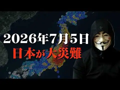画像 【予言】2026年7月5日に日本で大災難説【たつき諒】【南海トラフ】