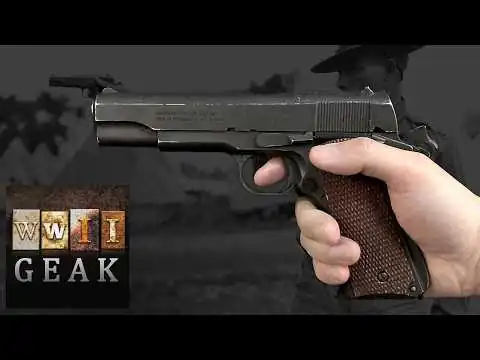 画像 傑作拳銃「コルト・ガバメント」映画とは違う戦場のリアル