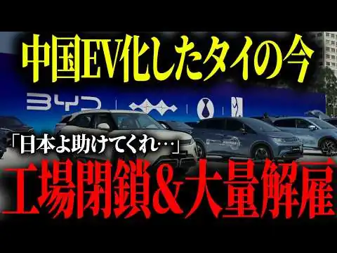 画像 日本を捨て中国EVを選んだタイの末路…後悔するも日本メーカー撤退ラッシュへ！【ゆっくり解説】
