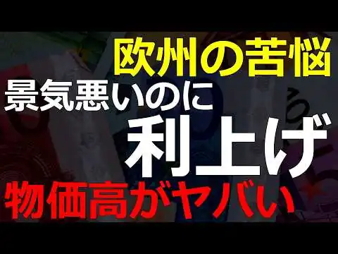 画像 EU圏の物価高がヤバすぎ！景気悪いのに利上げに追い込まれている！日本への影響は？2026-07-02