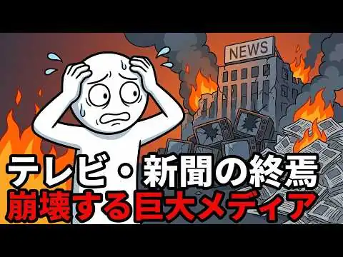 画像 「テレビ・新聞の没落」日本メディアが信頼を失った本当の理由と、崩れる情報の城壁