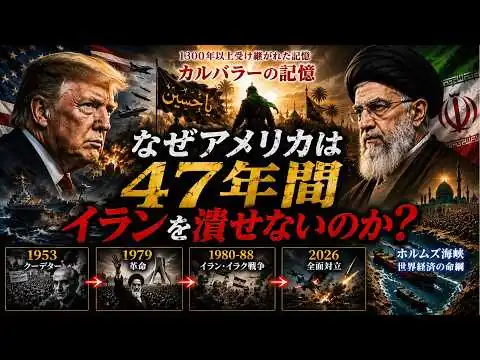 画像 なぜアメリカは47年間イランを潰せないのか？｜1300年続くカルバラーの記憶が作った「崩れない国家」の正体